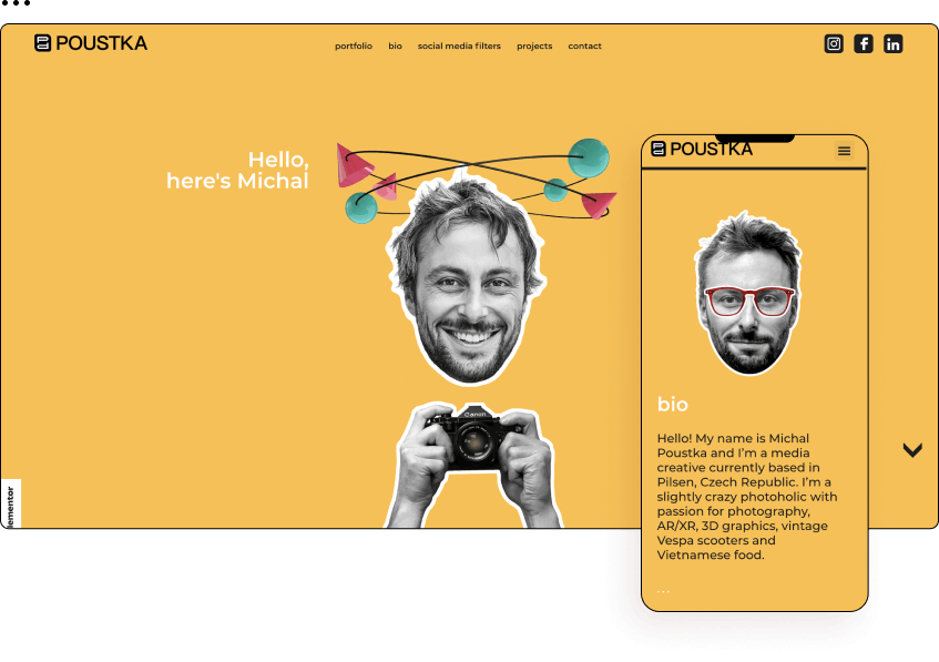 Diseño web portfolio