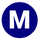 Logo milano azul